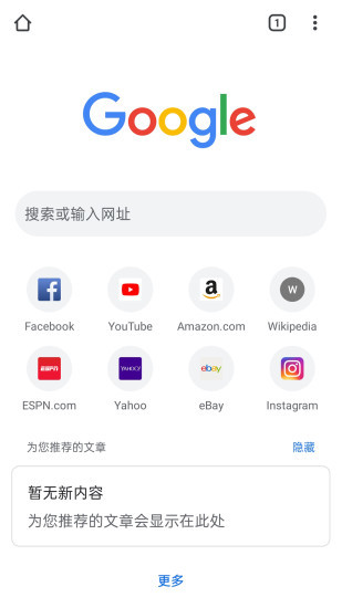 谷歌浏览器app中文版
