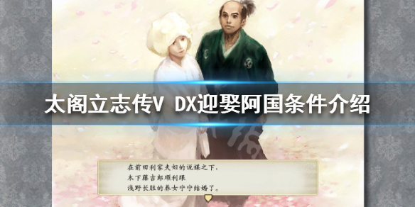 【太阁立志传V DX攻略】迎娶阿国条件介绍（详细教程）